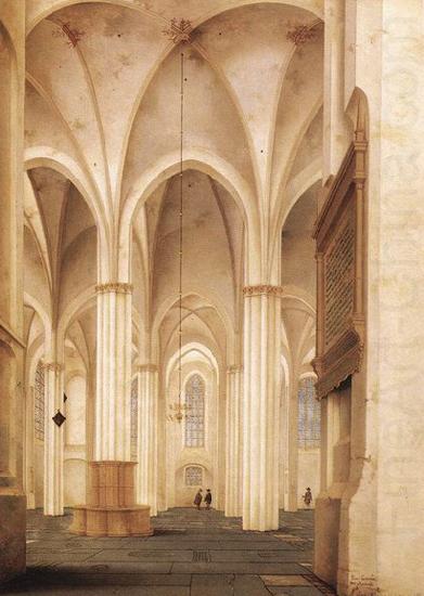 Pieter Jansz Saenredam The Buurkerk at Utrecht china oil painting image